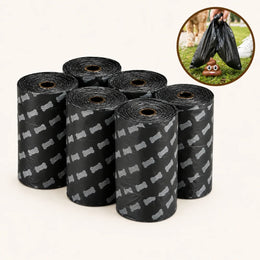 6 rouleaux de sacs à déchets