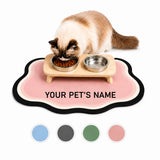 Tapis d’alimentation personnalisé Tagley pour animaux