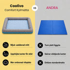 Coolivo Comfort Cooling Mat vs others - Petifo