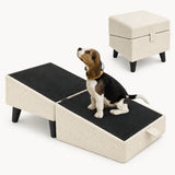 Rampe pour chiens Lunatto 2.0 avec pouf