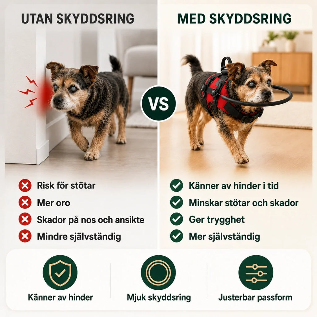 DogHalo protective harness with adjustable fit - Petifo