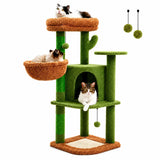 Arbre à chat en forme de cactus