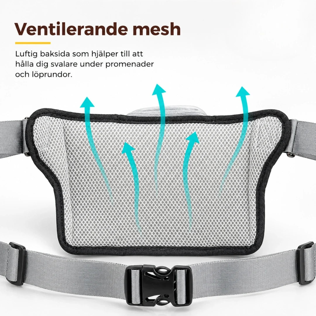 FreeRun Pro Training Lead with Waist Bag - Petifo