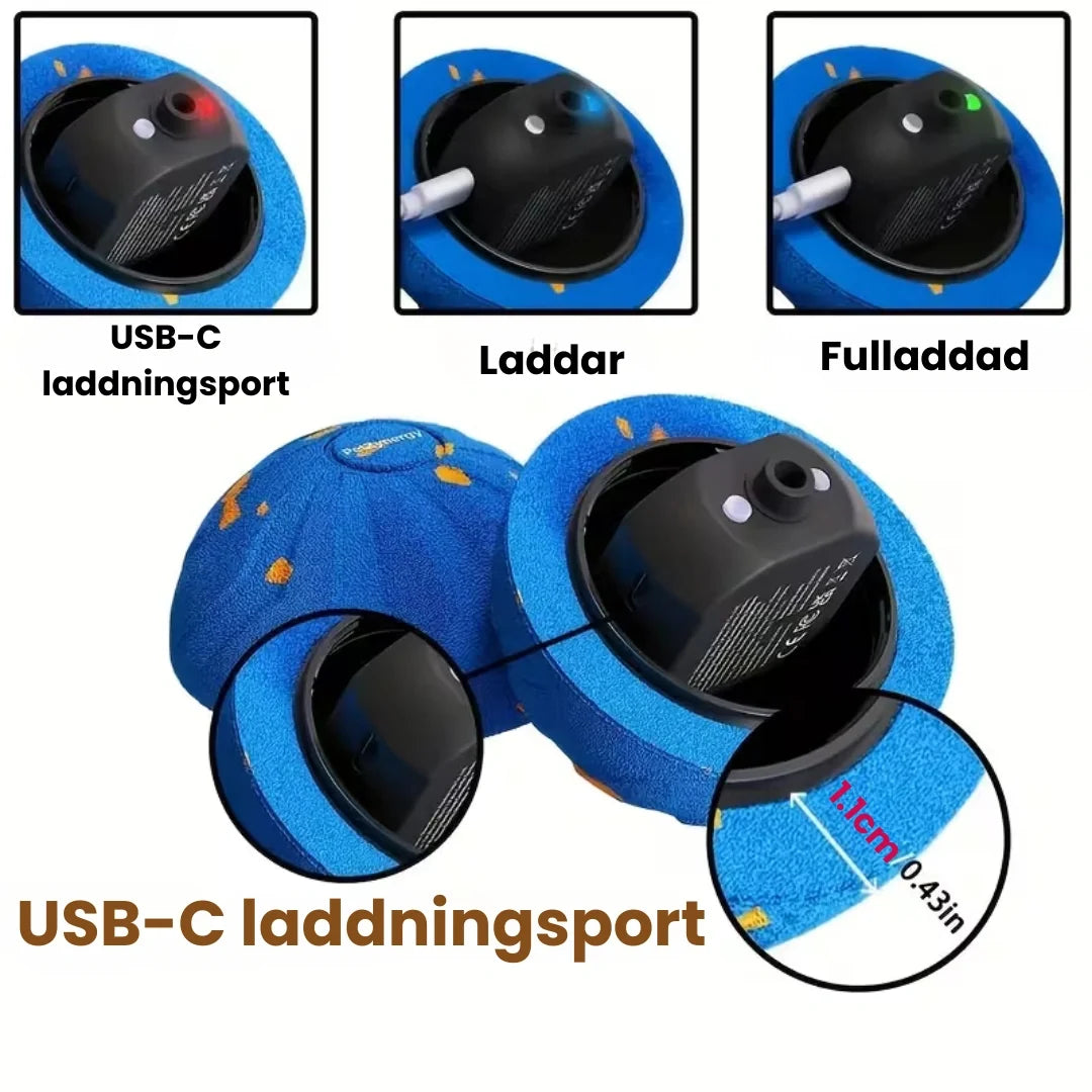 Dog Ball USB-C charging port - Petifo