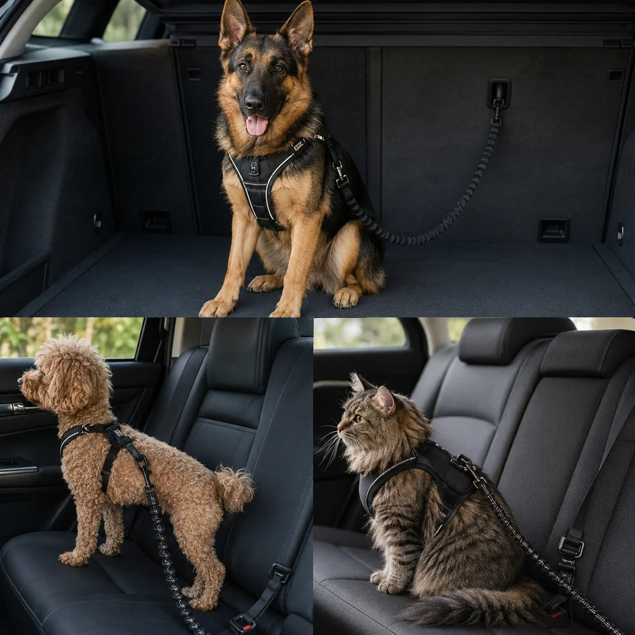 Heavy-Duty Car Seat Belt for Pets - Petifo