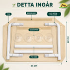 Lunera Window Bed what is included - Petifo