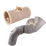 Tunnel pliable pour chat Mocca