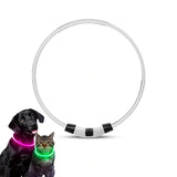 Collier LED MultiGlow pour chiens et chats – taille unique