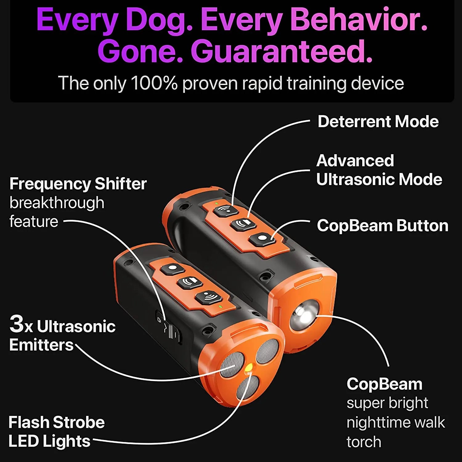 Dog Ultrasonic Device, 
Anti-bark Device, Ultrasonic Anti-bark device
