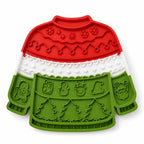Tapis de léchage de Noël MerryLick sur fond blanc – Petifo