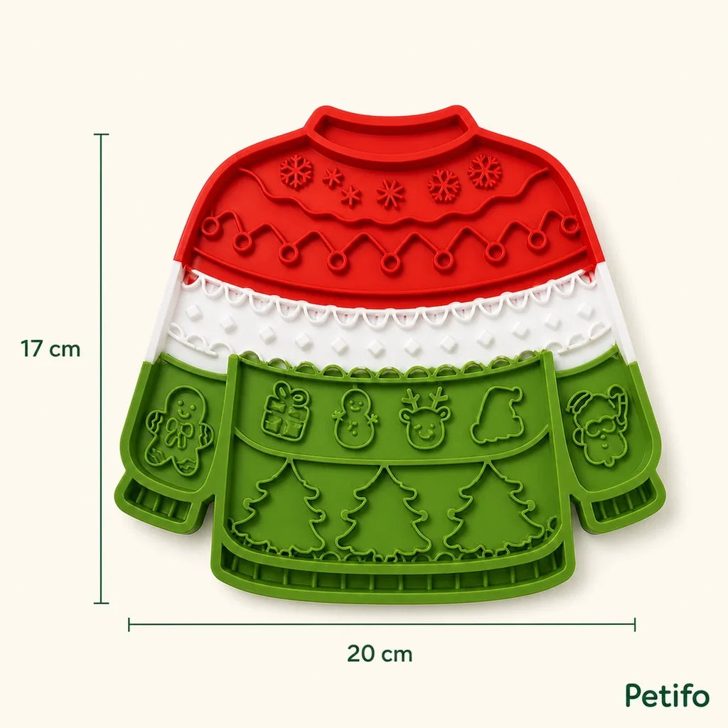 Dimensions du tapis MerryLick : 20 × 17 cm – Petifo