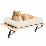 Lit de fenêtre 2-en-1 pour chat PawHut