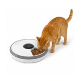 Distributeur de nourriture pour animaux PawHut pour 6 repas avec pack réfrigérant
