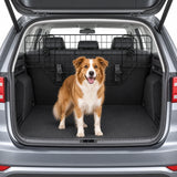 Barrière de voiture réglable PawHut