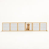 Barrière pliable en bois pour chien PawHut